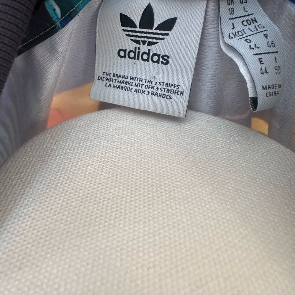 Adidas x Farm Rio Yellow Blue Tropical Track Jacket - Picture 7 of 7